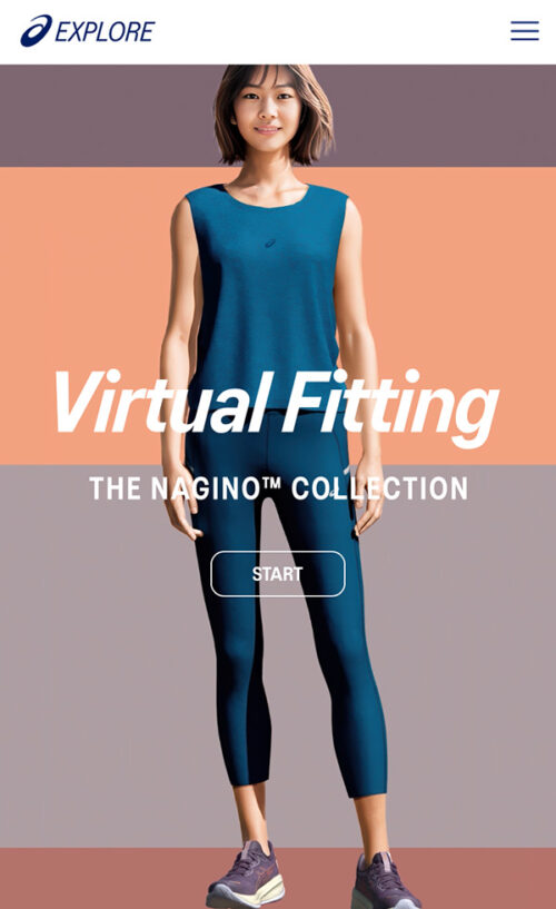 NAGINO™ Virtual Fitting｜ASICS EXPLORE